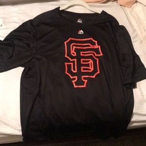 Bumgarner giants t-shirt jersey